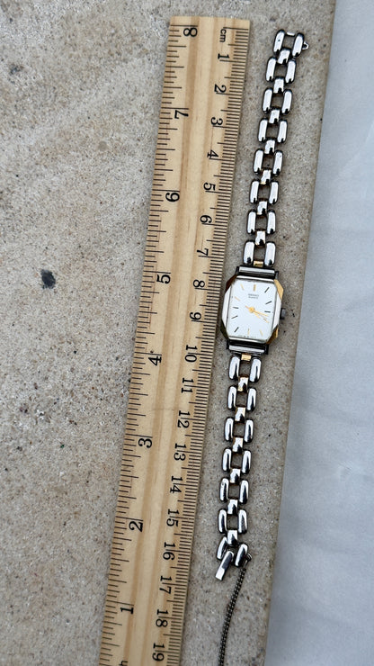 Seiko Vintage Tank Watch 1982 | Birth Year Watch | Personalized Gift for Her