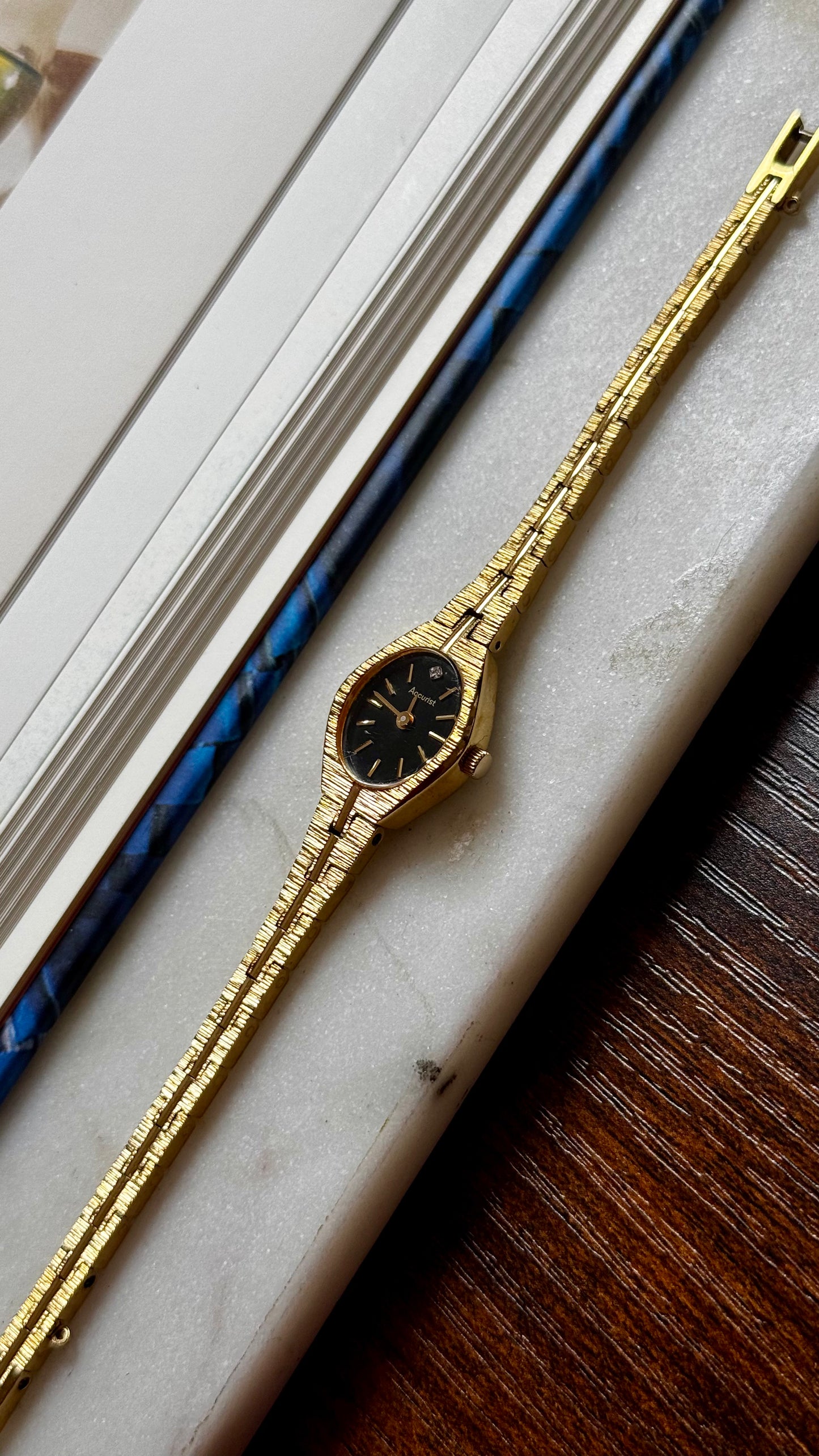Classic Accurist Vintage Watch - Gold Plated
