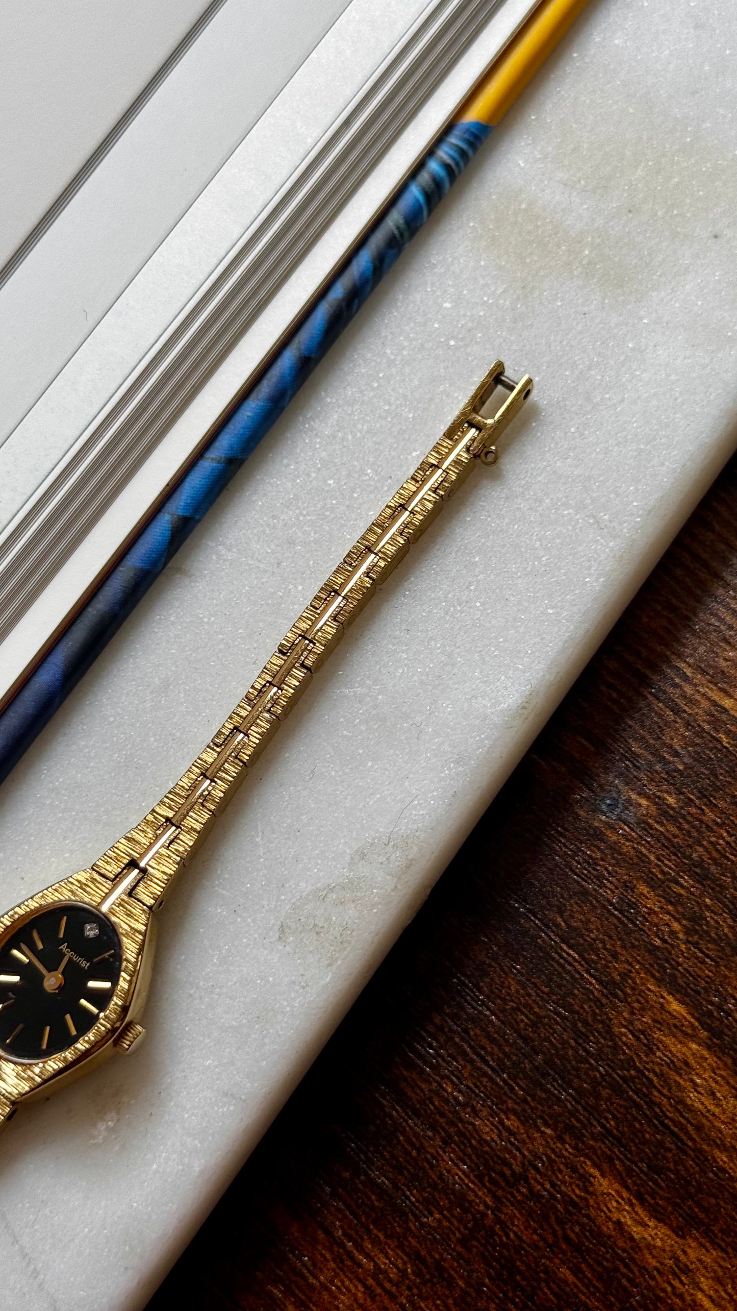 Classic Accurist Vintage Watch - Gold Plated