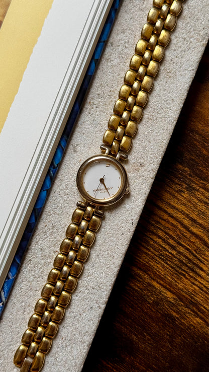 Marie Claire vintage watch - asymmetrical dial