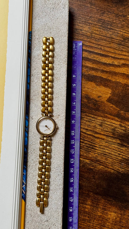 Marie Claire vintage watch - asymmetrical dial