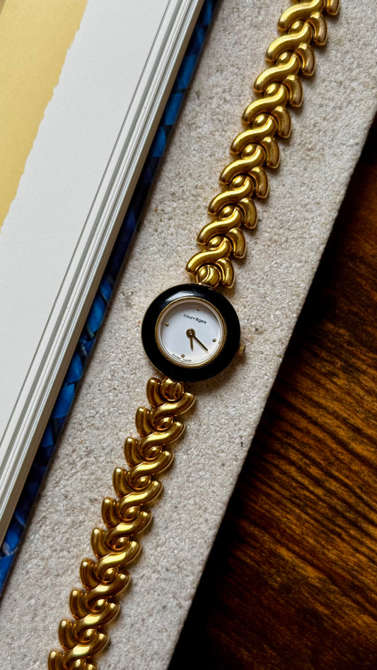 Courrèges Paris Vintage Watch 1990s