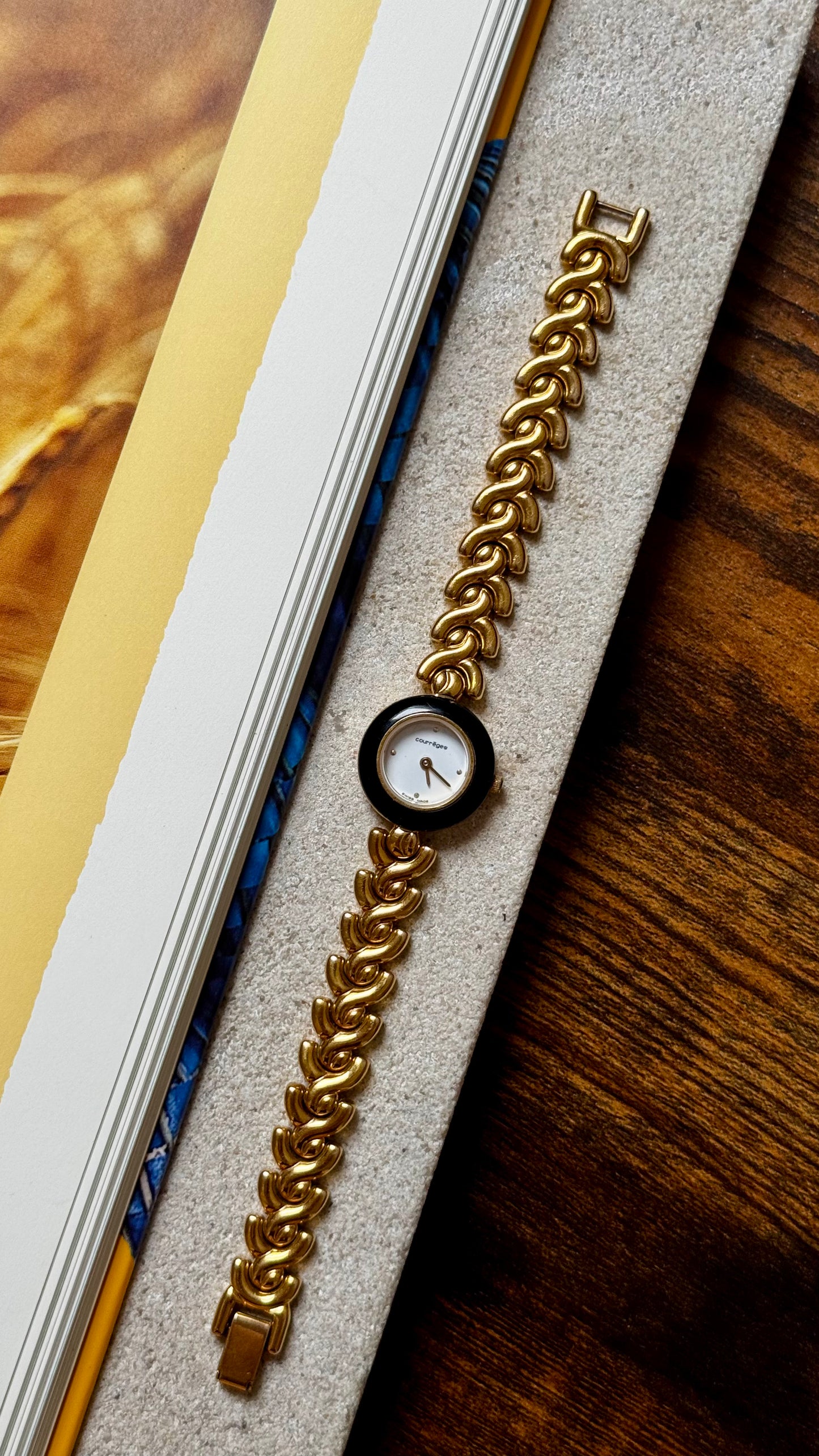 Courrèges Paris Vintage Watch 1990s