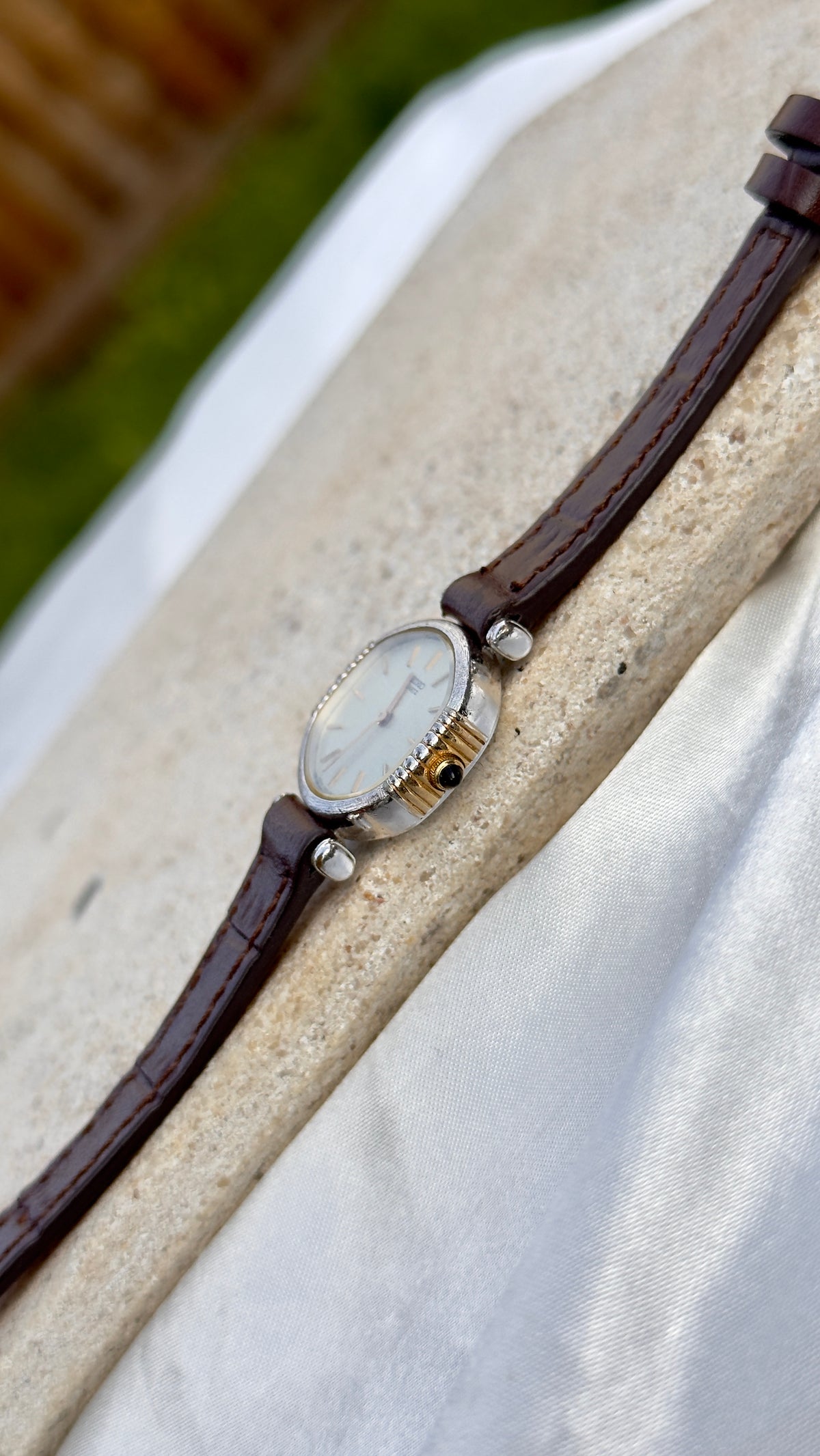 Seiko Vintage Watch 1980 - Palladium & Gold Plated