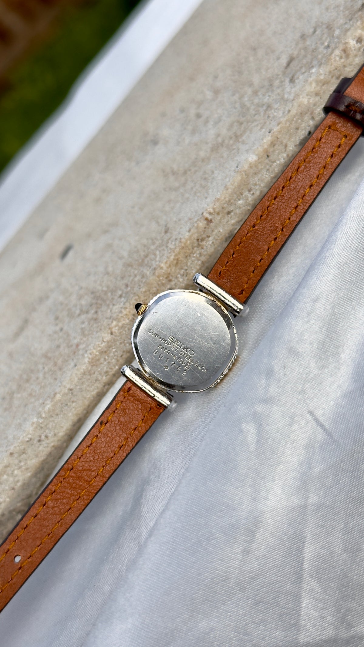 Seiko Vintage Watch 1980 - Palladium & Gold Plated