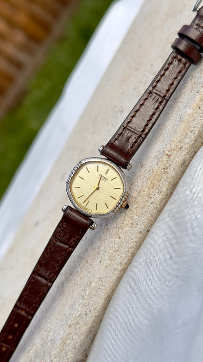 Seiko Vintage Watch 1980 - Palladium & Gold Plated