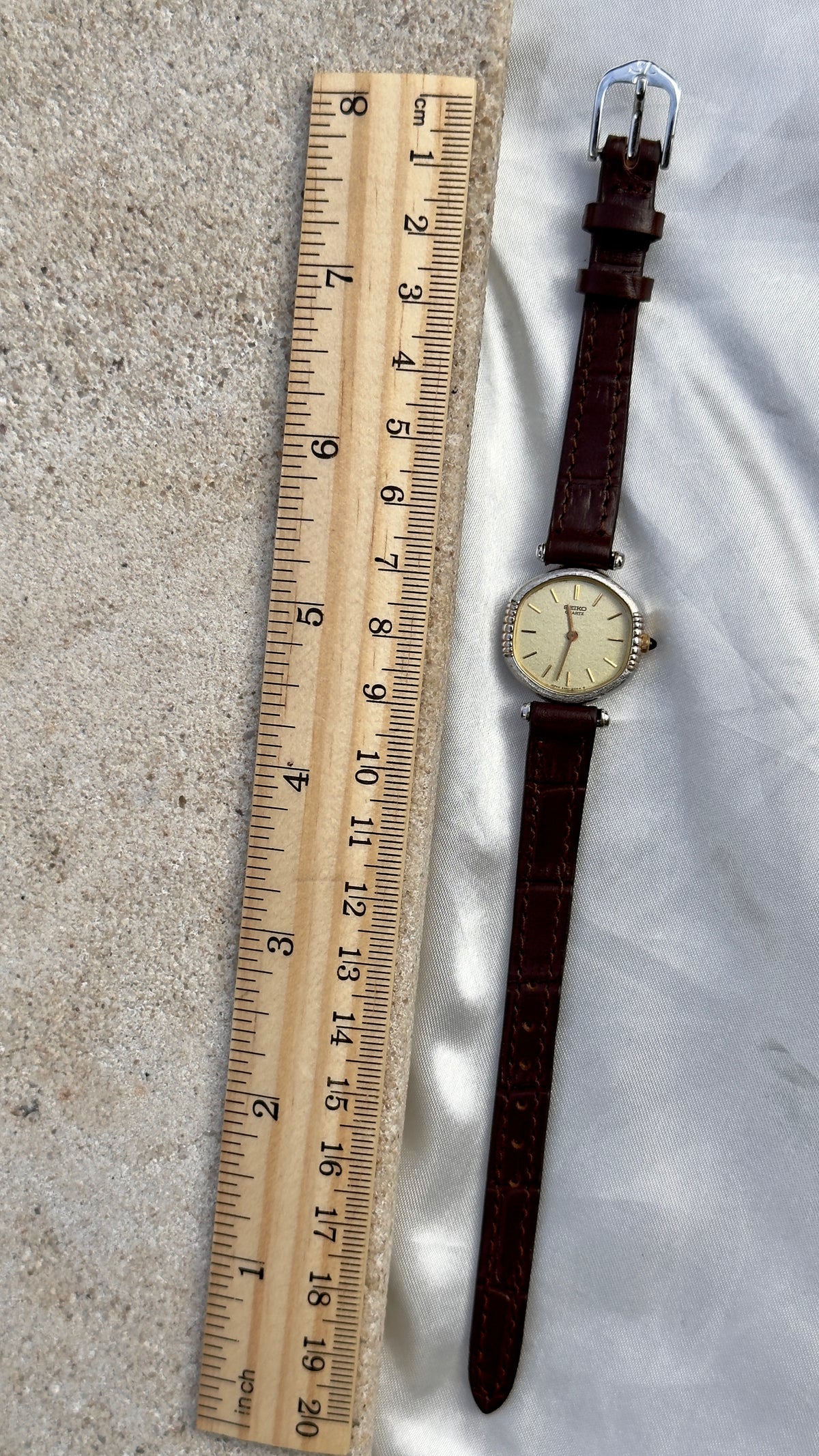 Seiko Vintage Watch 1980 - Palladium & Gold Plated