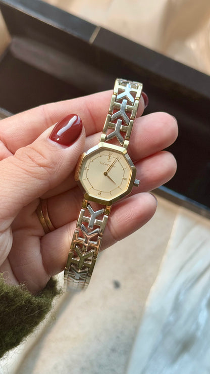 Yves Saint Laurent vintage watch (YSL) 1990s - Mint Condition With Original Box