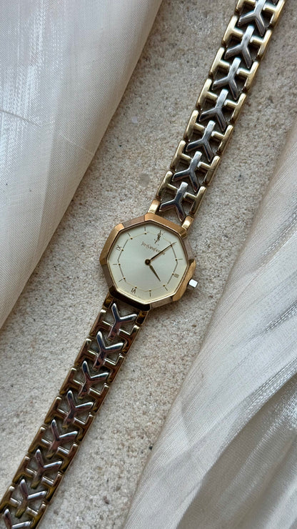 Yves Saint Laurent vintage watch (YSL) 1990s - Mint Condition With Original Box