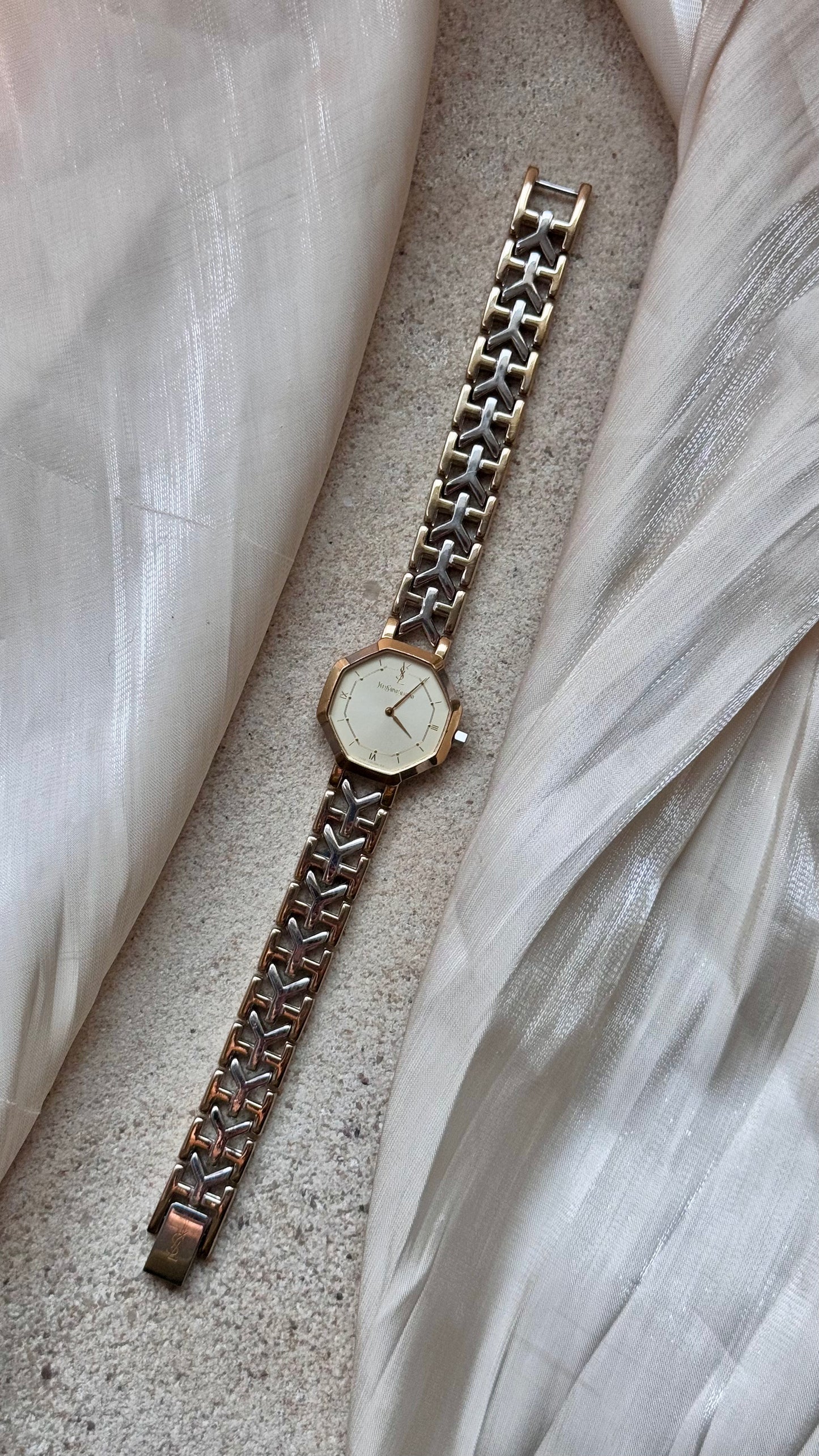 Yves Saint Laurent vintage watch (YSL) 1990s - Mint Condition With Original Box