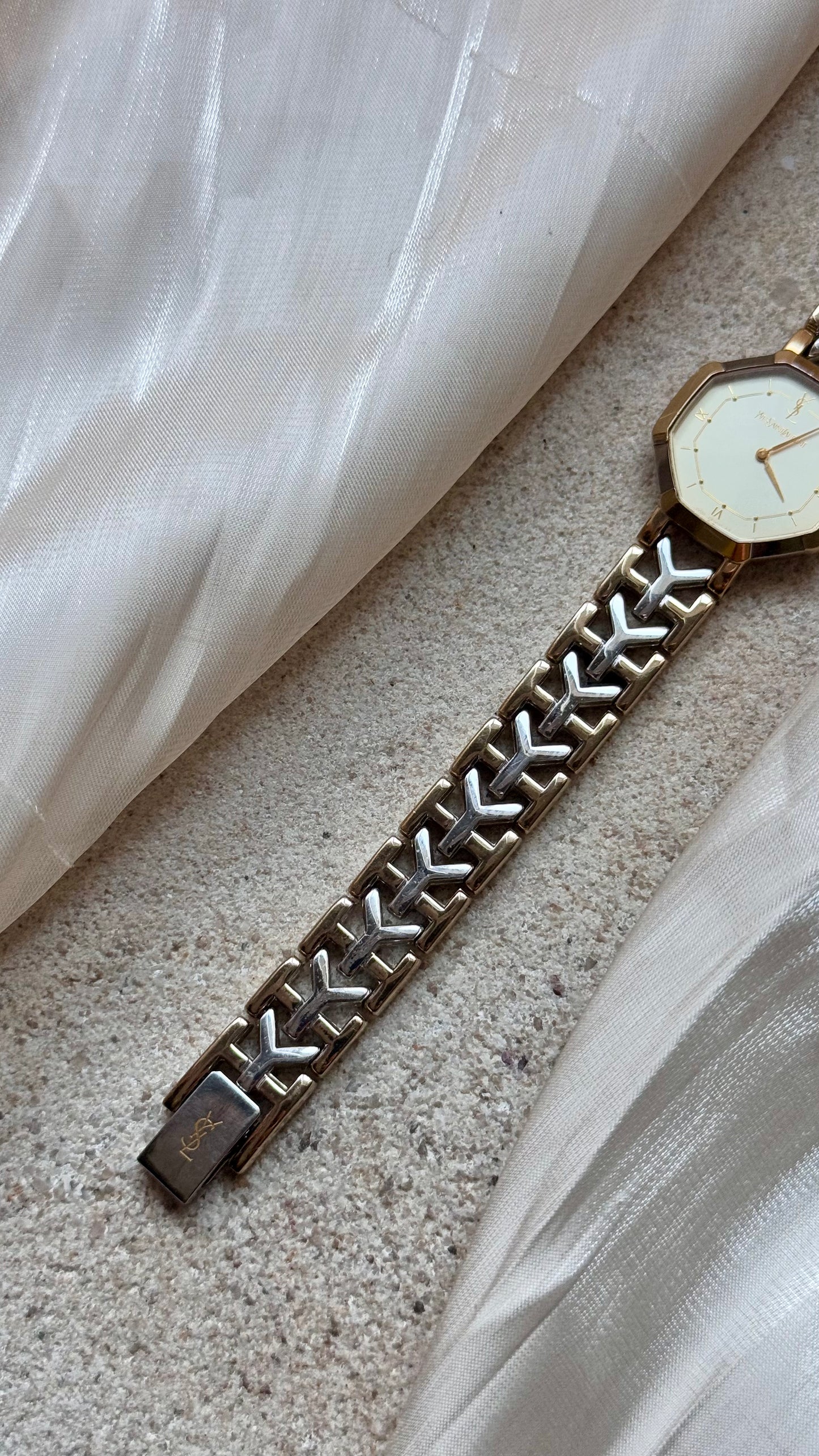 Yves Saint Laurent vintage watch (YSL) 1990s - Mint Condition With Original Box