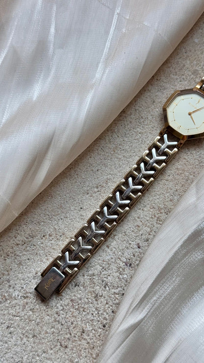 Yves Saint Laurent vintage watch (YSL) 1990s - Mint Condition With Original Box