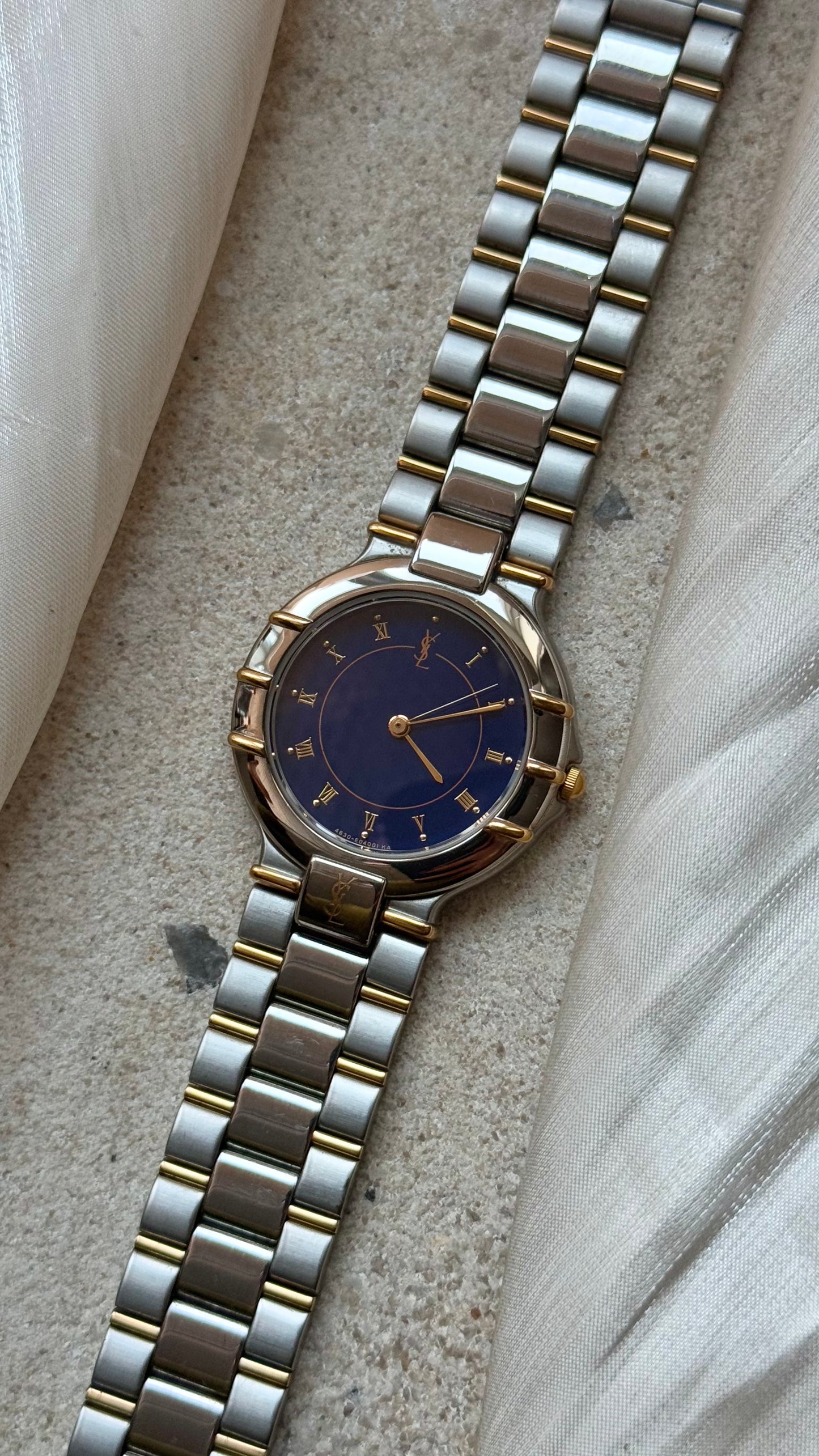 Yves Saint Laurent vintage watch (YSL) 1990s - Mint Condition