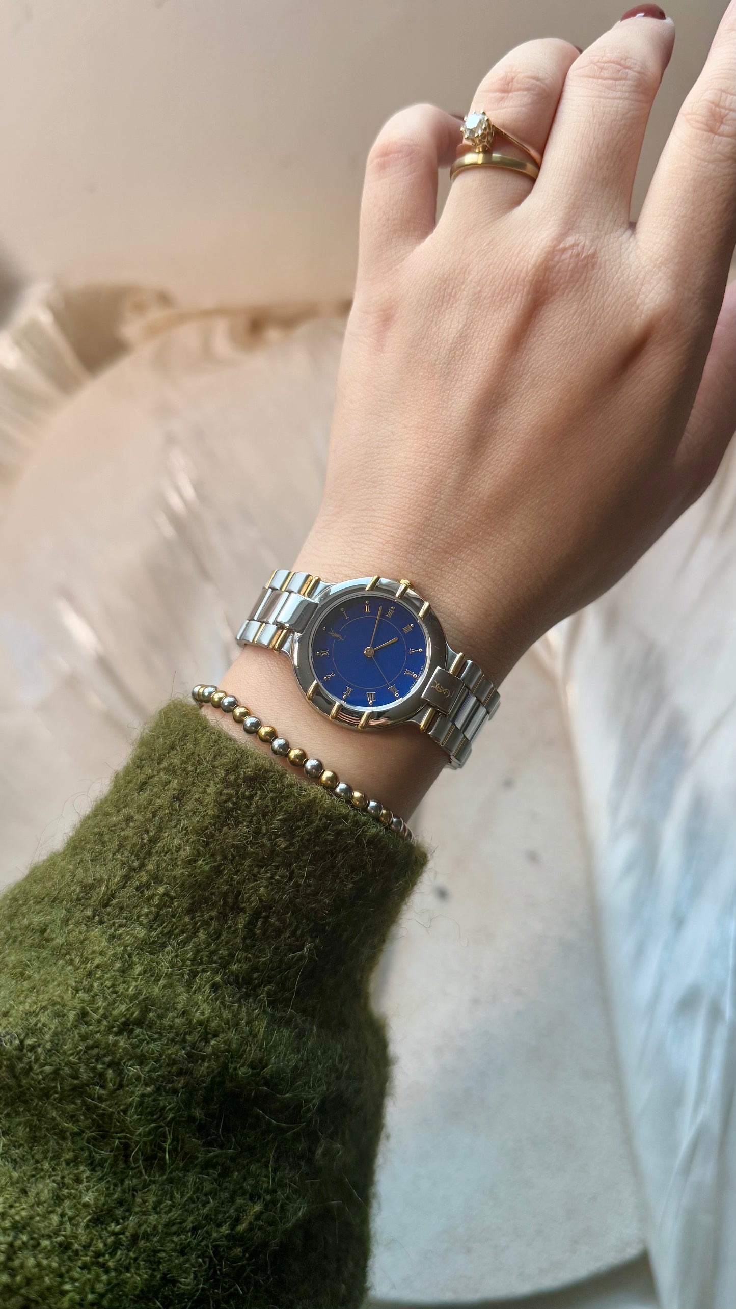 Yves Saint Laurent vintage watch (YSL) 1990s - Mint Condition