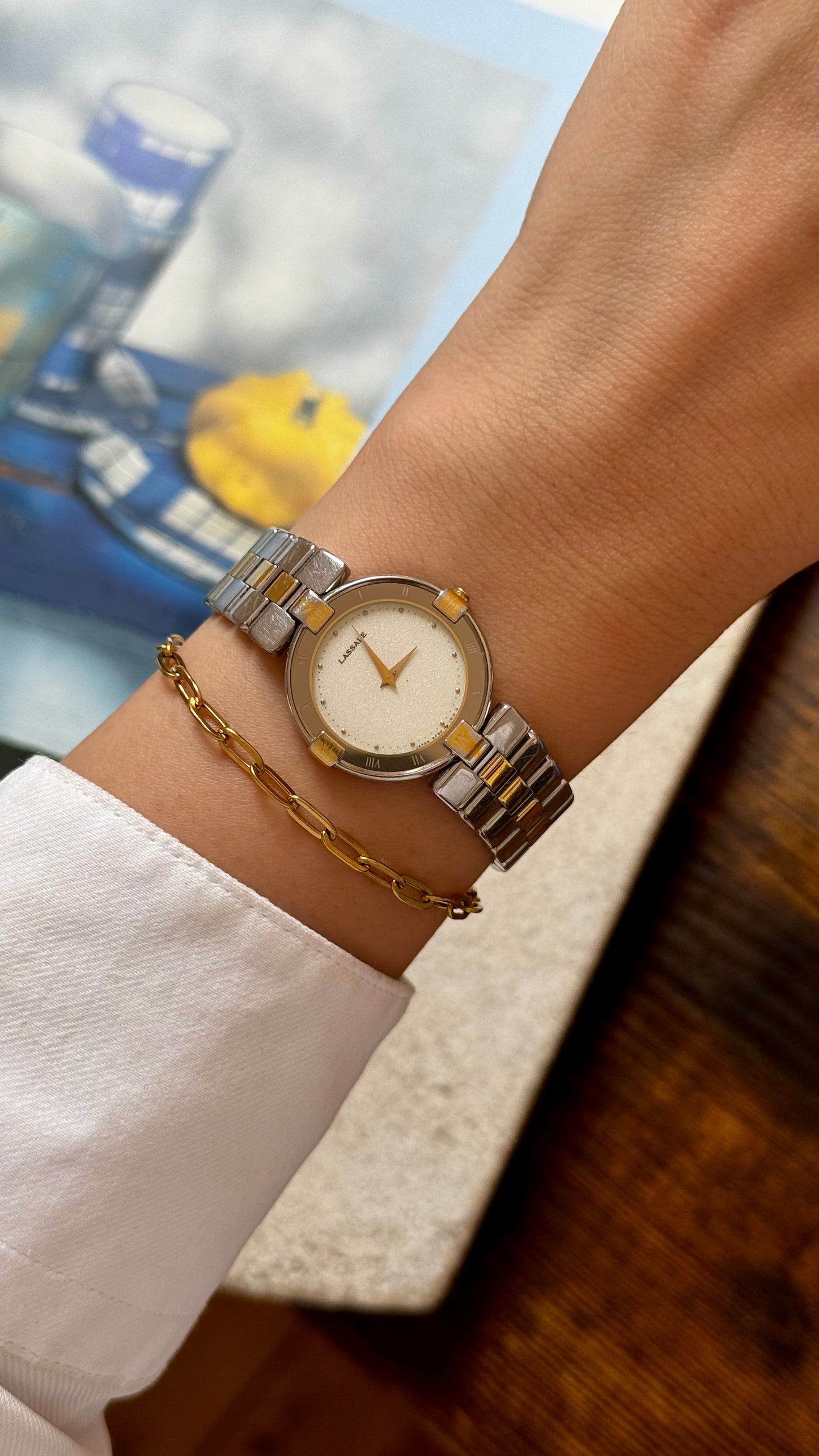 Ultra Slim Seiko Lassale vintage watch 1989 - super rare find