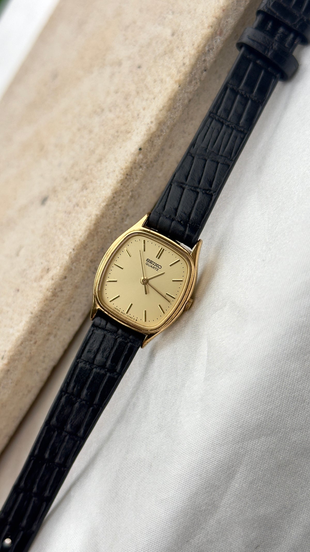Seiko Vintage Watch 1981 - Gold Plated