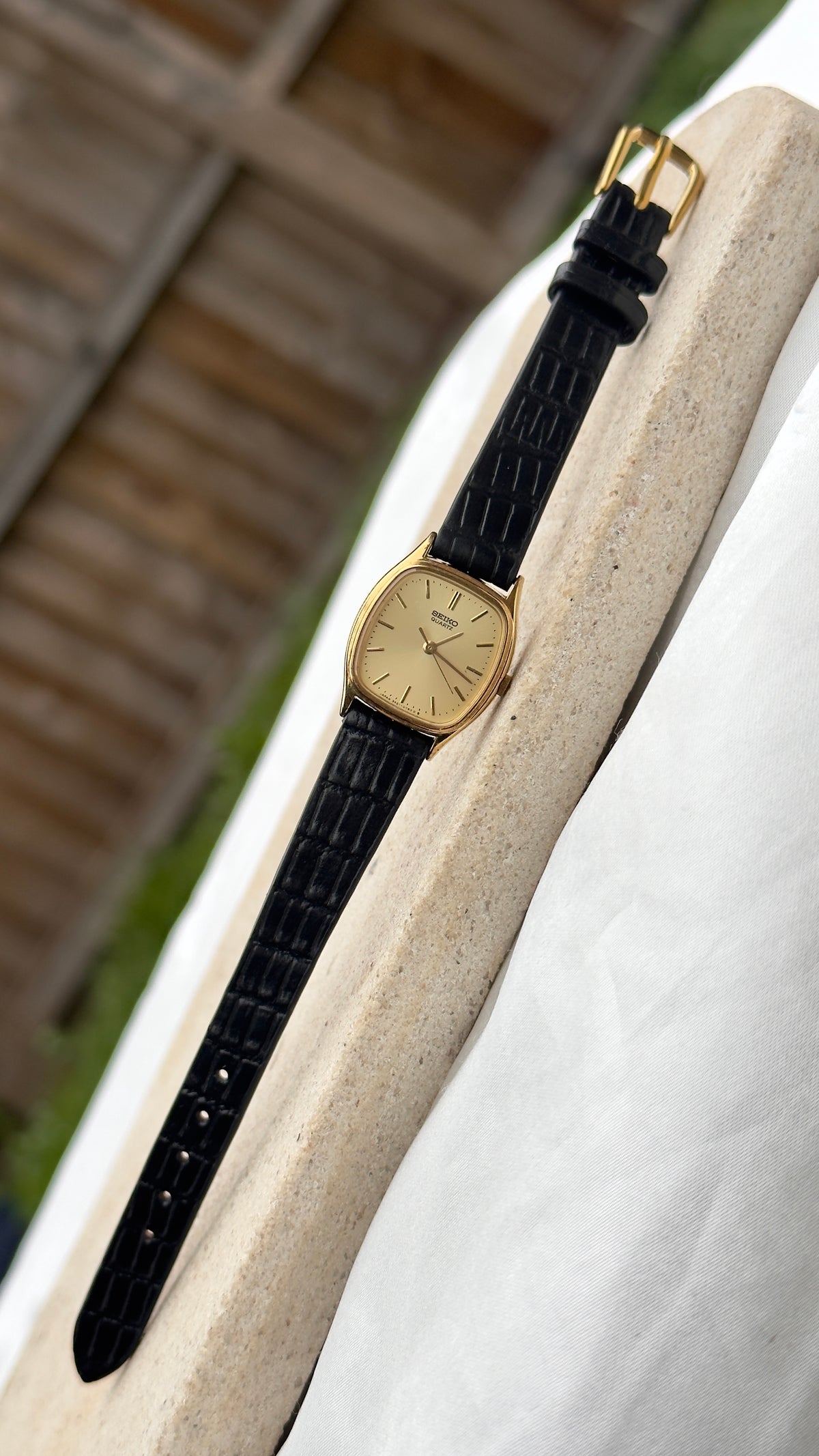Seiko Vintage Watch 1981 - Gold Plated