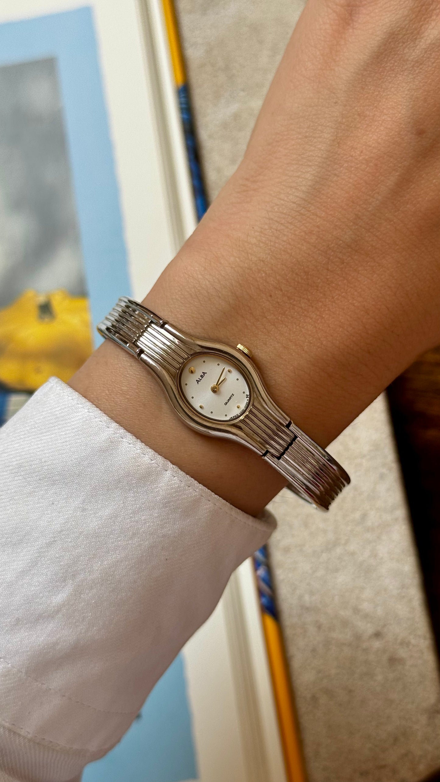 Seiko Alba Vintage Bangle Watch 1990s