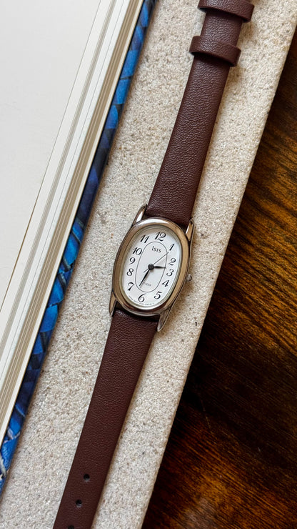 Citizen Baignoire Vintage Watch 1994 - Calf skin
