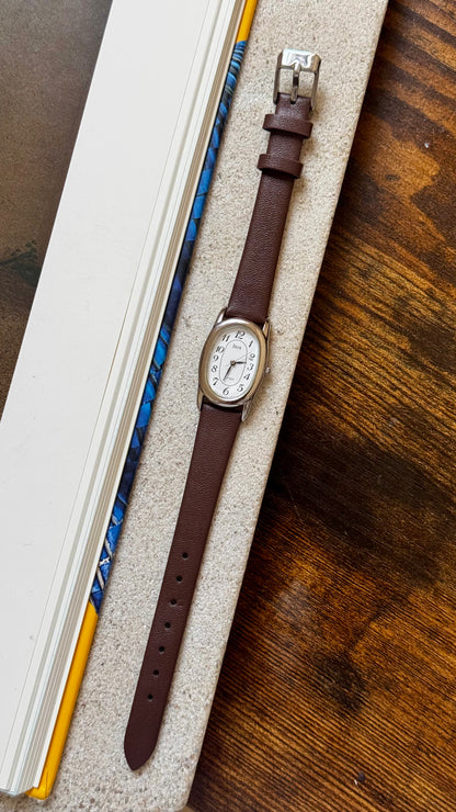 Citizen Baignoire Vintage Watch 1994 - Calf skin