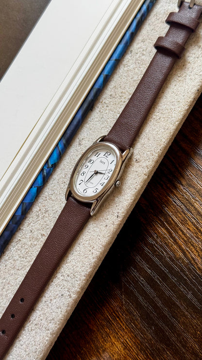 Citizen Baignoire Vintage Watch 1994 - Calf skin