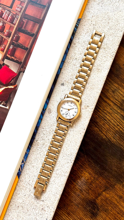 Lancel Paris vintage watch - Sub Seconds, Champagne Gold Plated
