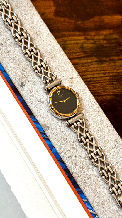 Seiko vintage watch 1991 - palladium and gold plated