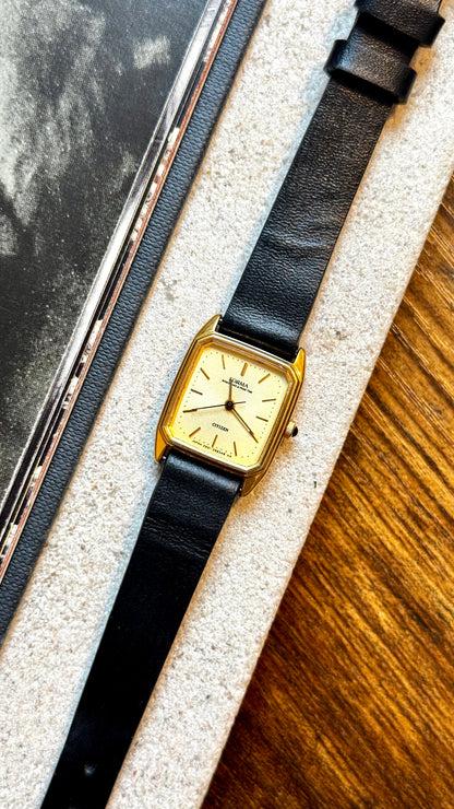 Citizen Forma Vintage Watch 1988 - 18ct Gold Plated