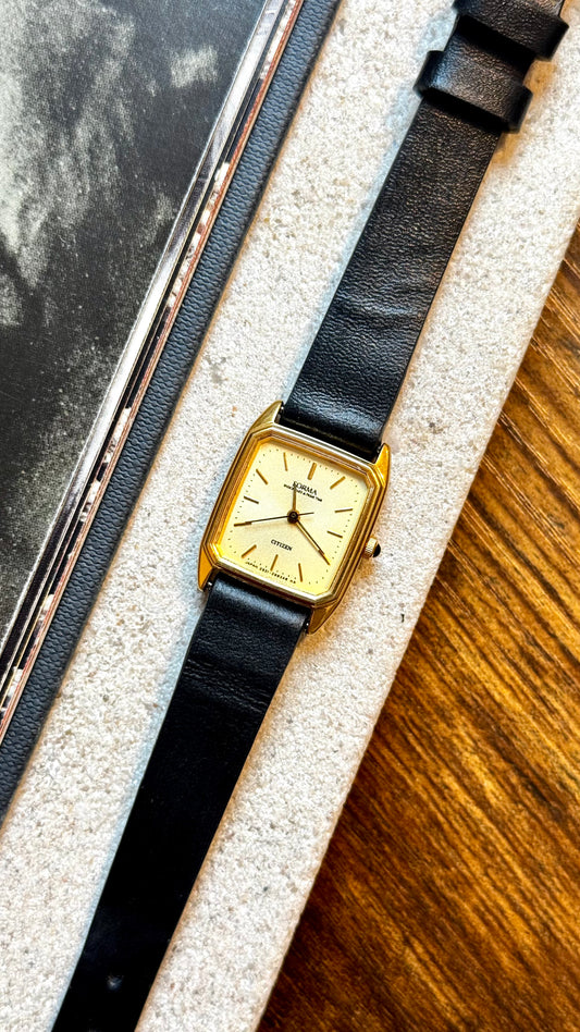 Citizen Forma Vintage Watch 1988 - 18ct Gold Plated