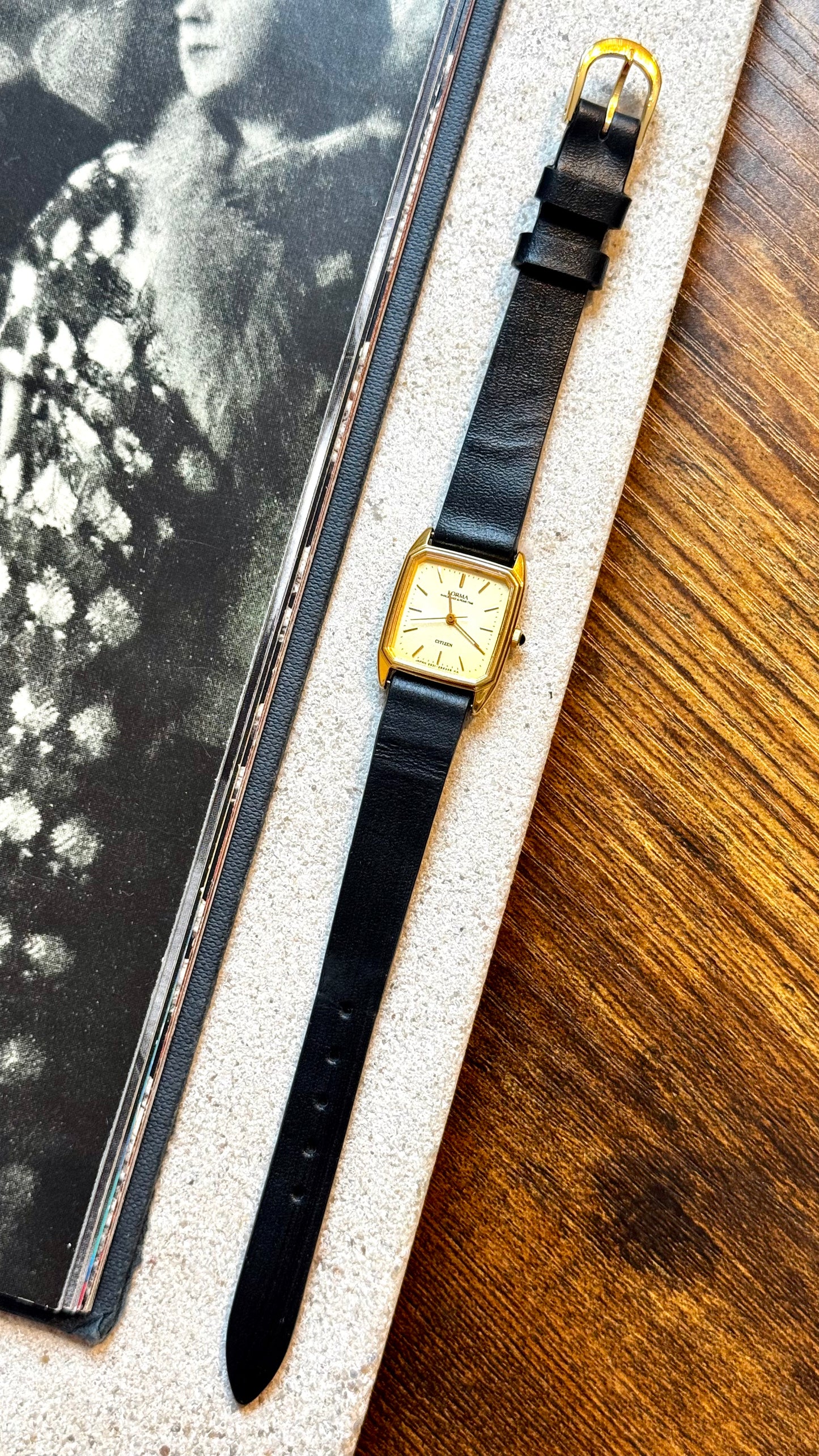 Citizen Forma Vintage Watch 1988 - 18ct Gold Plated