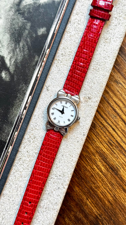 Nina Ricci vintage watch, original leather