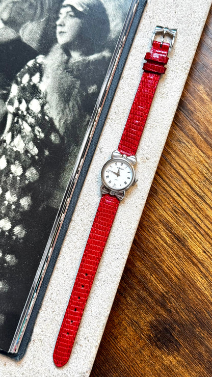 Nina Ricci vintage watch, original leather