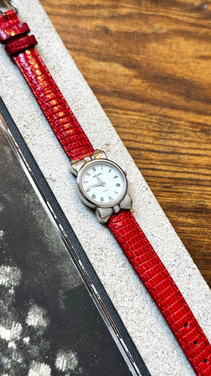 Nina Ricci vintage watch, original leather
