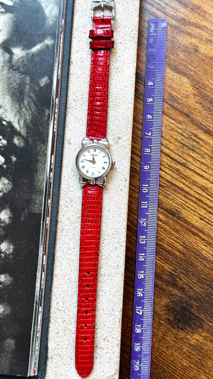 Nina Ricci vintage watch, original leather