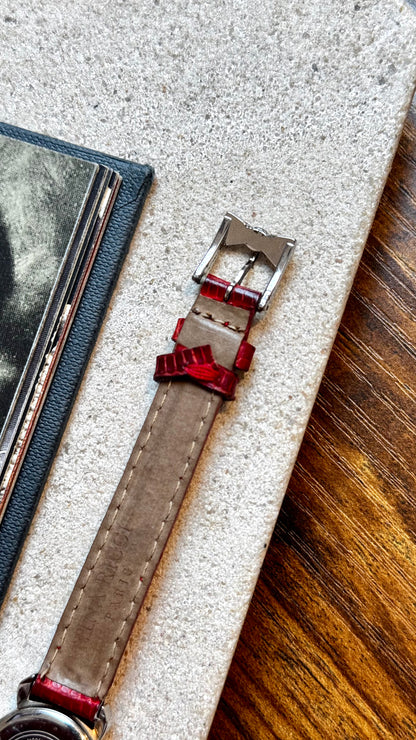 Nina Ricci vintage watch, original leather