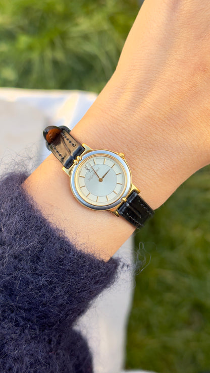 Yves Saint Laurent vintage watch (YSL) 1992 - Bespoke genuine leather