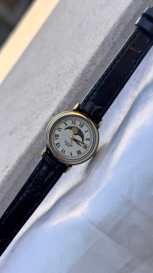 Super Rare Vintage Seiko Alba Watch 1991- Moon Calendar
