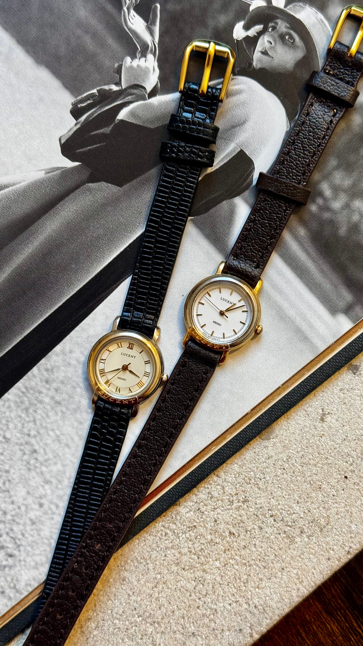 Vintage Seiko Lucent Watches 1992-1993 - Sold separately