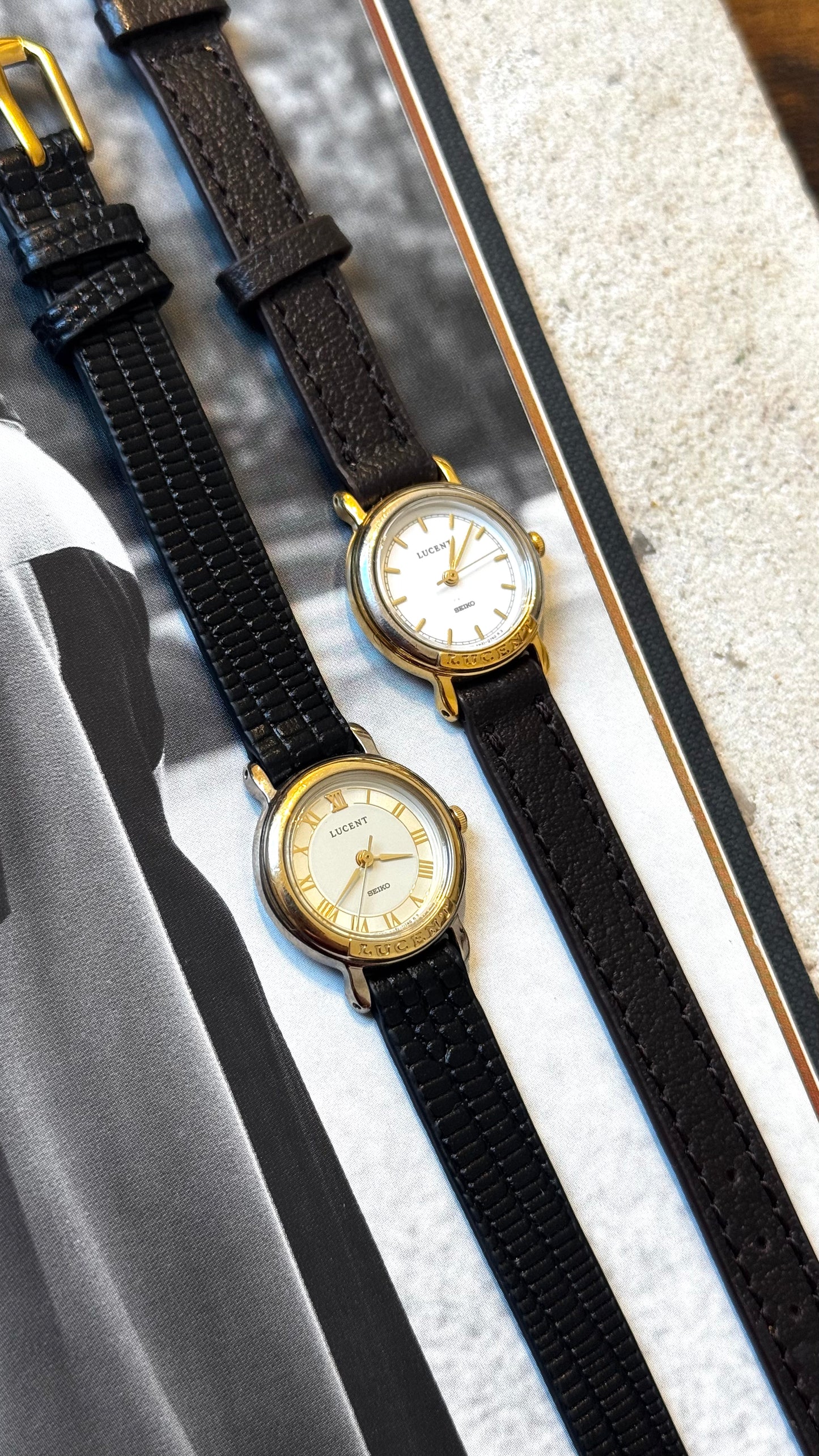 Vintage Seiko Lucent Watches 1992-1993 - Sold separately