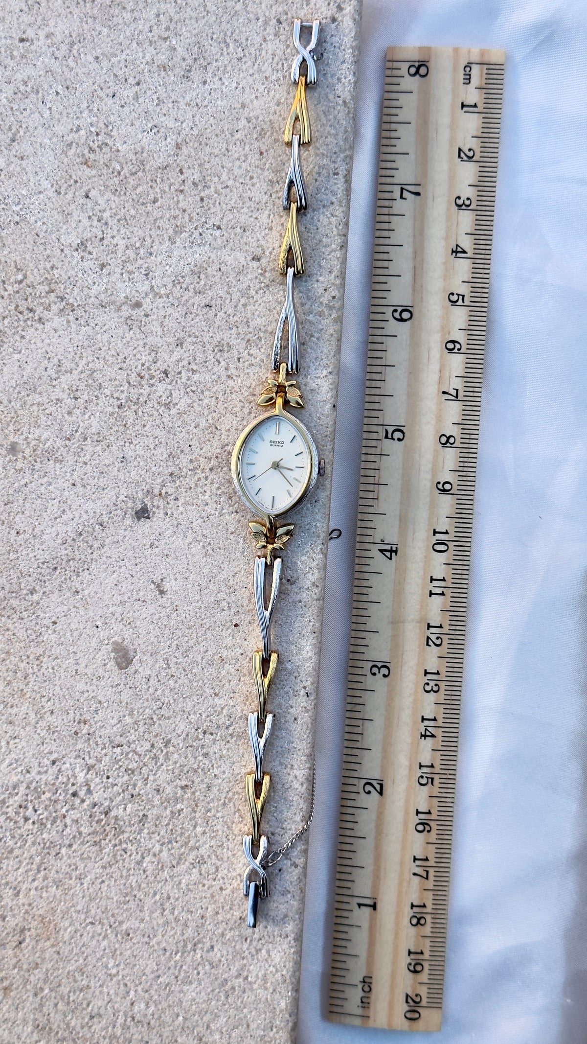 Super Rare Twotoned Seiko Vintage Watch 1981