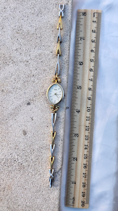 Super Rare Twotoned Seiko Vintage Watch 1981