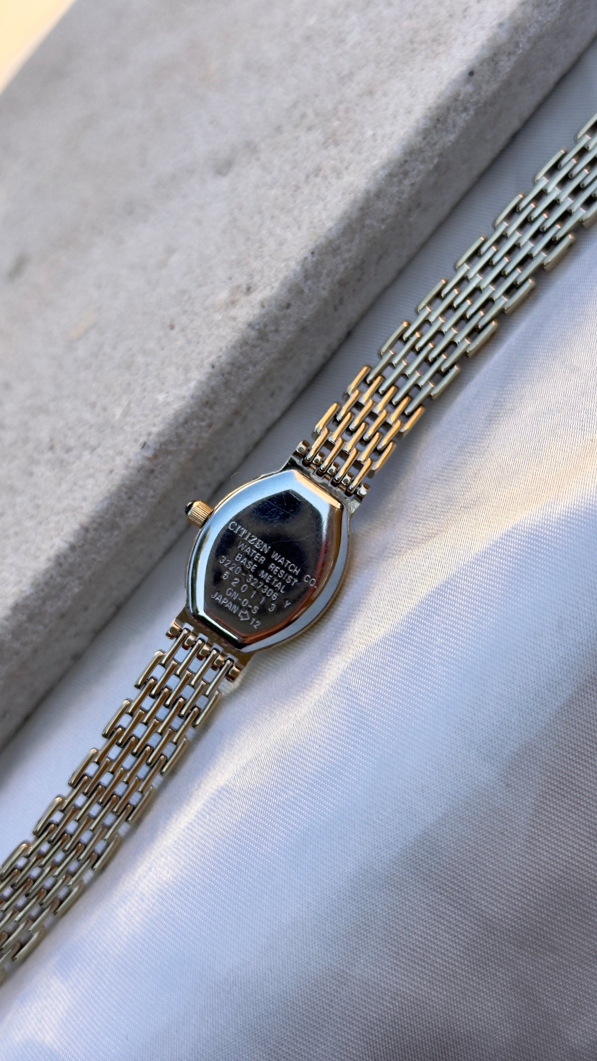 1995 Citizen Sylph Vintage Watch - Champagne Gold Plated, Near Mint