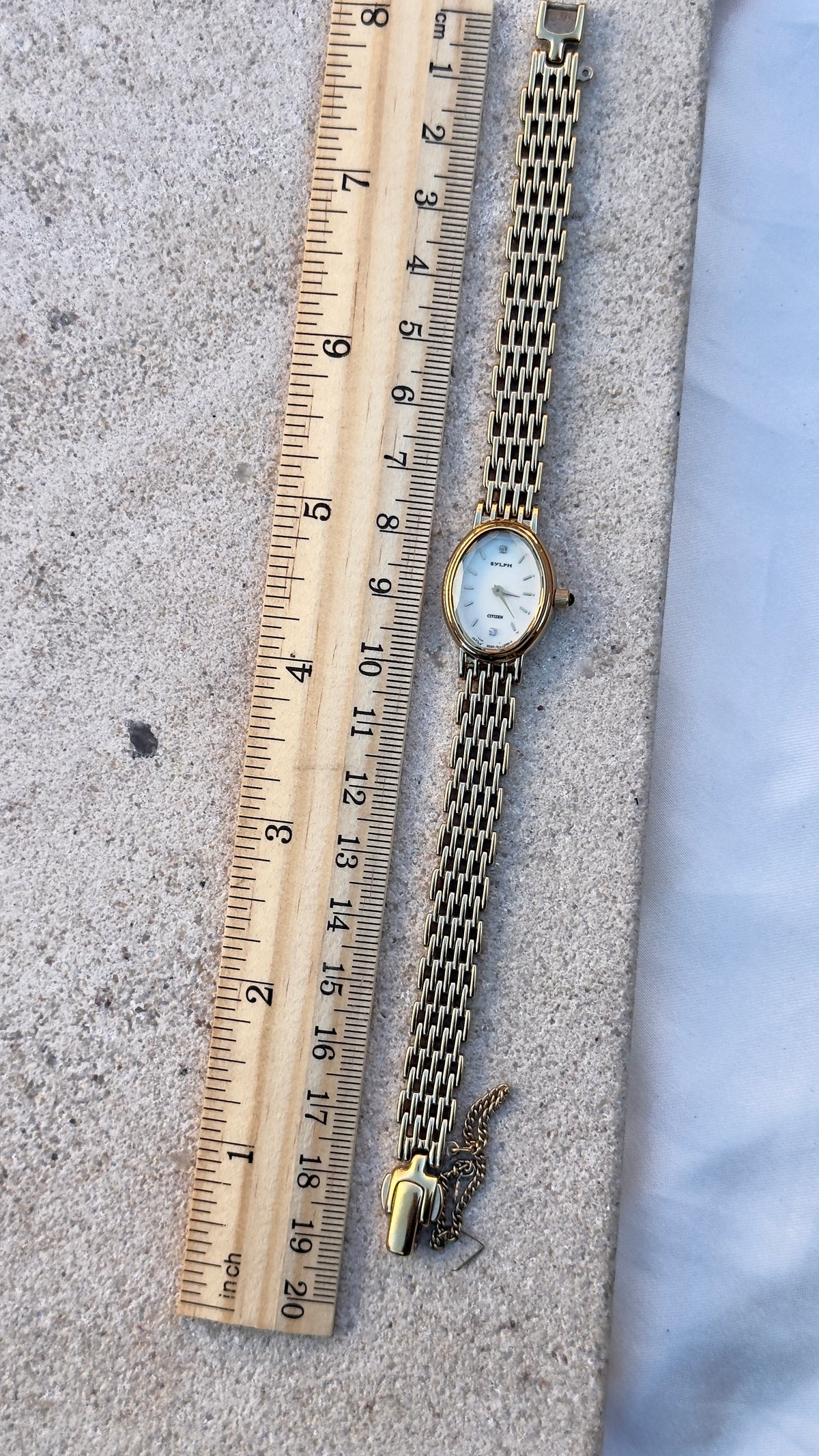 1995 Citizen Sylph Vintage Watch - Champagne Gold Plated, Near Mint