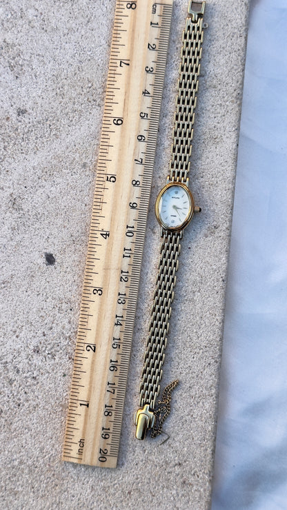 1995 Citizen Sylph Vintage Watch - Champagne Gold Plated, Near Mint