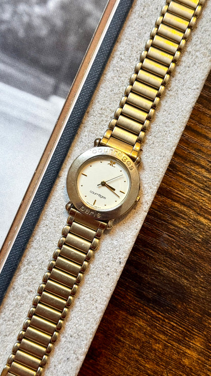 Courrèges Paris Vintage Watch 1980s