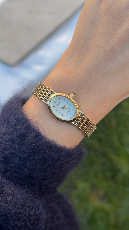 1995 Citizen Sylph Vintage Watch - Champagne Gold Plated, Near Mint