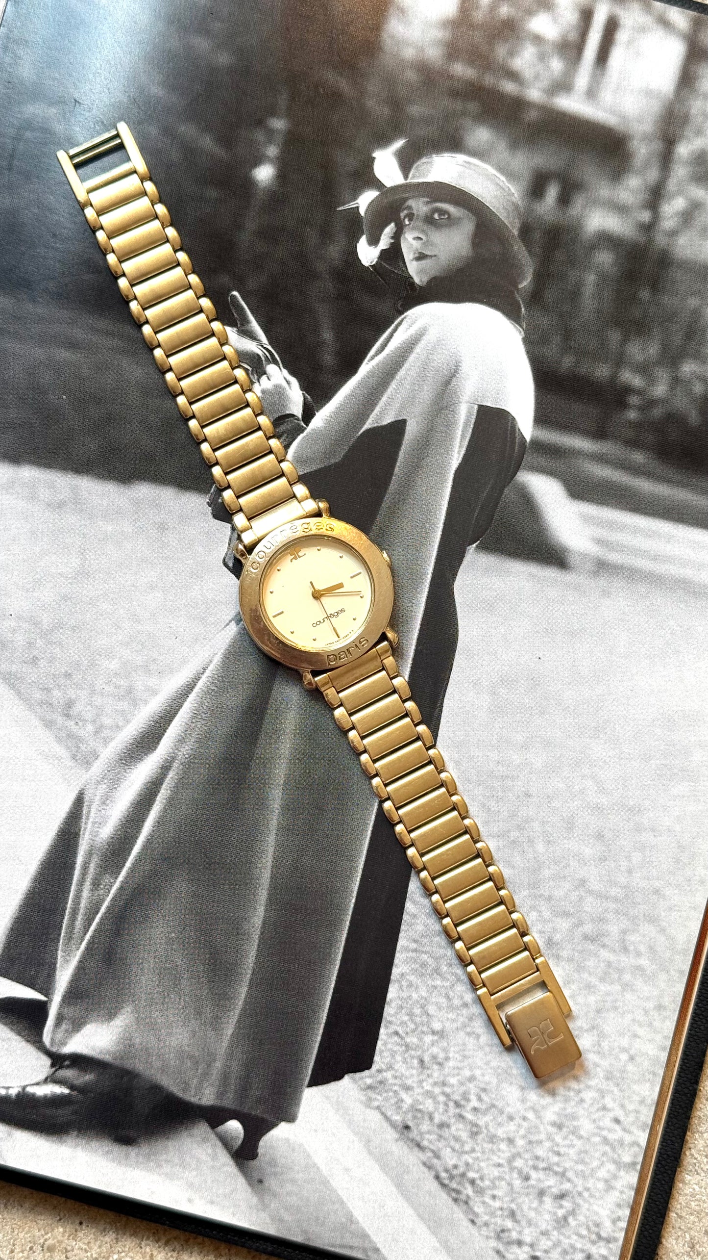 Courrèges Paris Vintage Watch 1980s