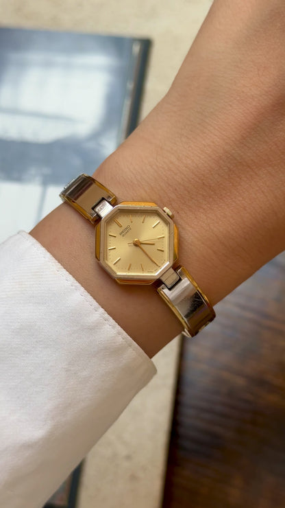 Octagonal Seiko Vintage Watch 1992