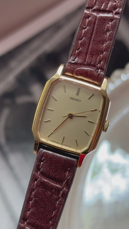 Seiko vintage watch 1998 - gold plated