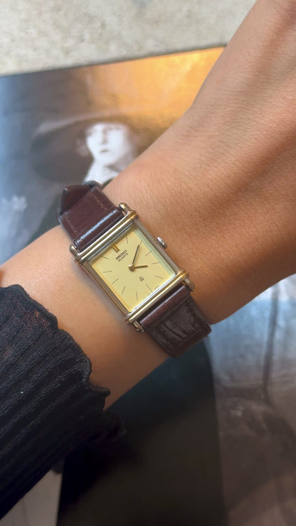 Seiko Tank Vintage Watch 1989 - Gold Plated